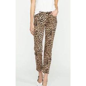 HUDSON JEANS- Nico leopard pants, 26